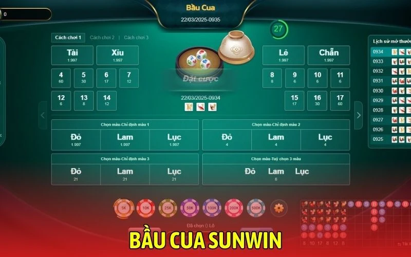 Bầu cua SunWin