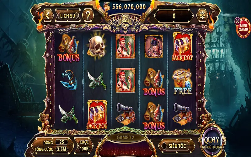 Săn hũ Pirate King SunWin được yêu thích nhờ thiết kế thông minh
