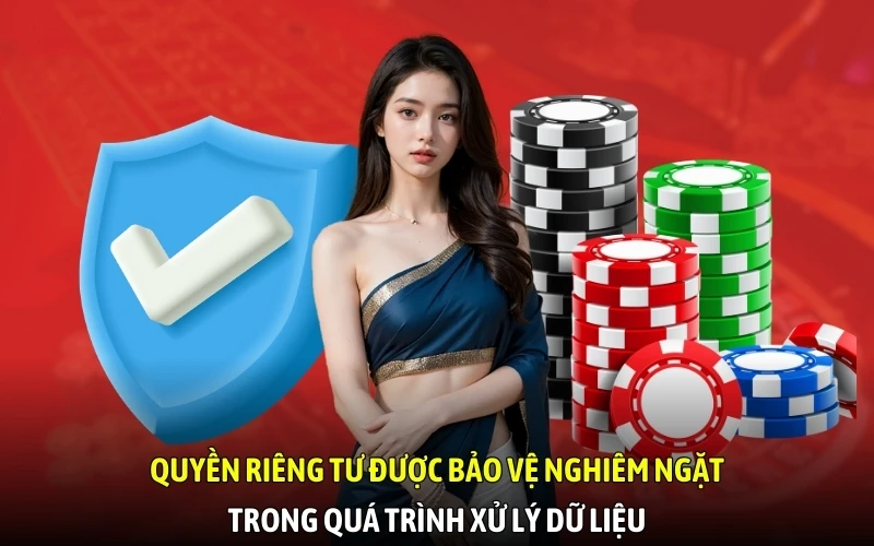 Quyền riêng tư được bảo vệ nghiêm ngặt trong quá trình xử lý dữ liệu