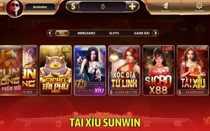 Tài Xỉu SunWin - Chơi Là Mê, Thắng Là Ghiền Năm 2025